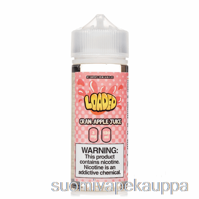 Vape Nesteet Cran Omena - Ladattu E-neste - Häikäilemätön - 120ml 3mg